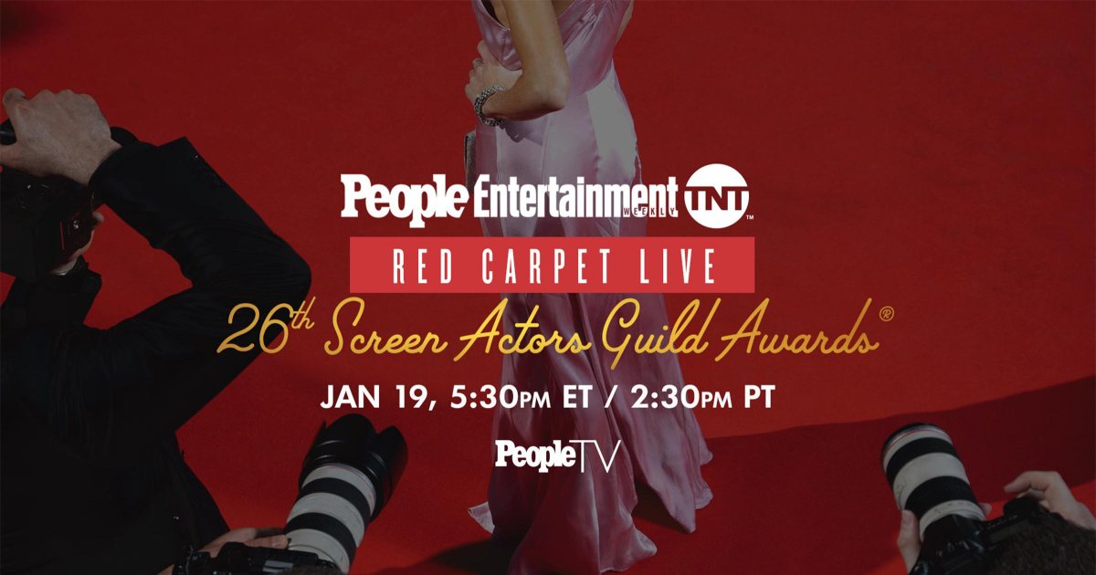 Watch the 2020 SAG Awards red carpet livestream – Entertainment Weekly News