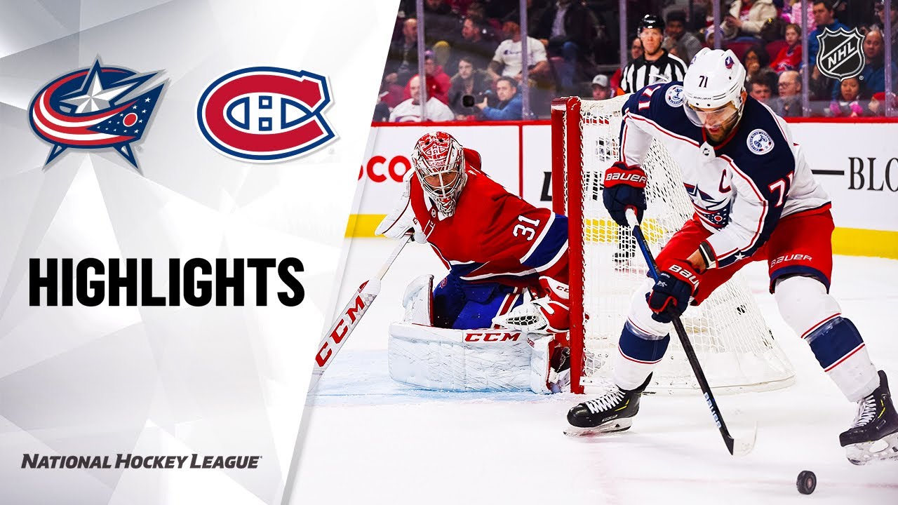 NHL Highlights | Blue Jackets @ Canadiens 2/2/20 – NHL