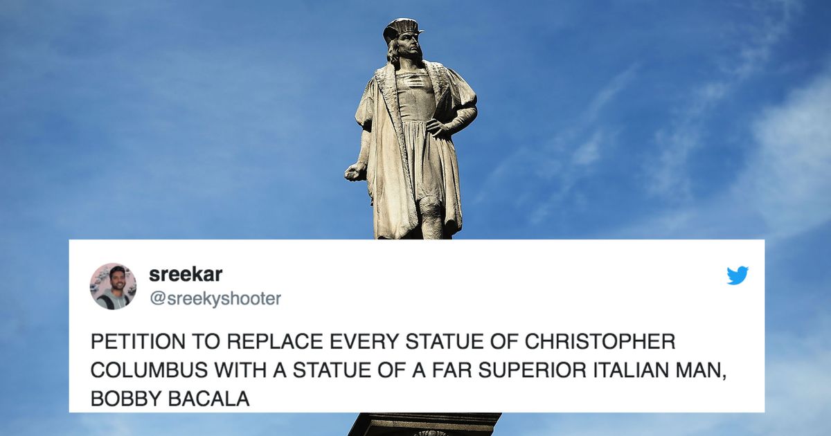 New meme has some great ideas for what to put up instead of Christopher Columbus statues