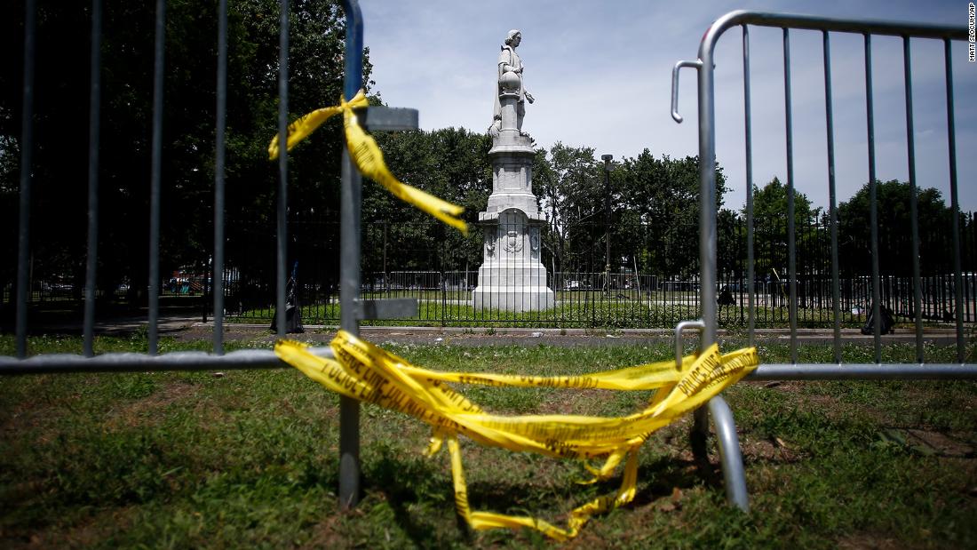 The Philadelphia Historical Commission voted to remove a statue of Christopher Columbus