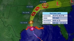 Landfall Nears As Category 4 Laura Remains Extremely Dangerous