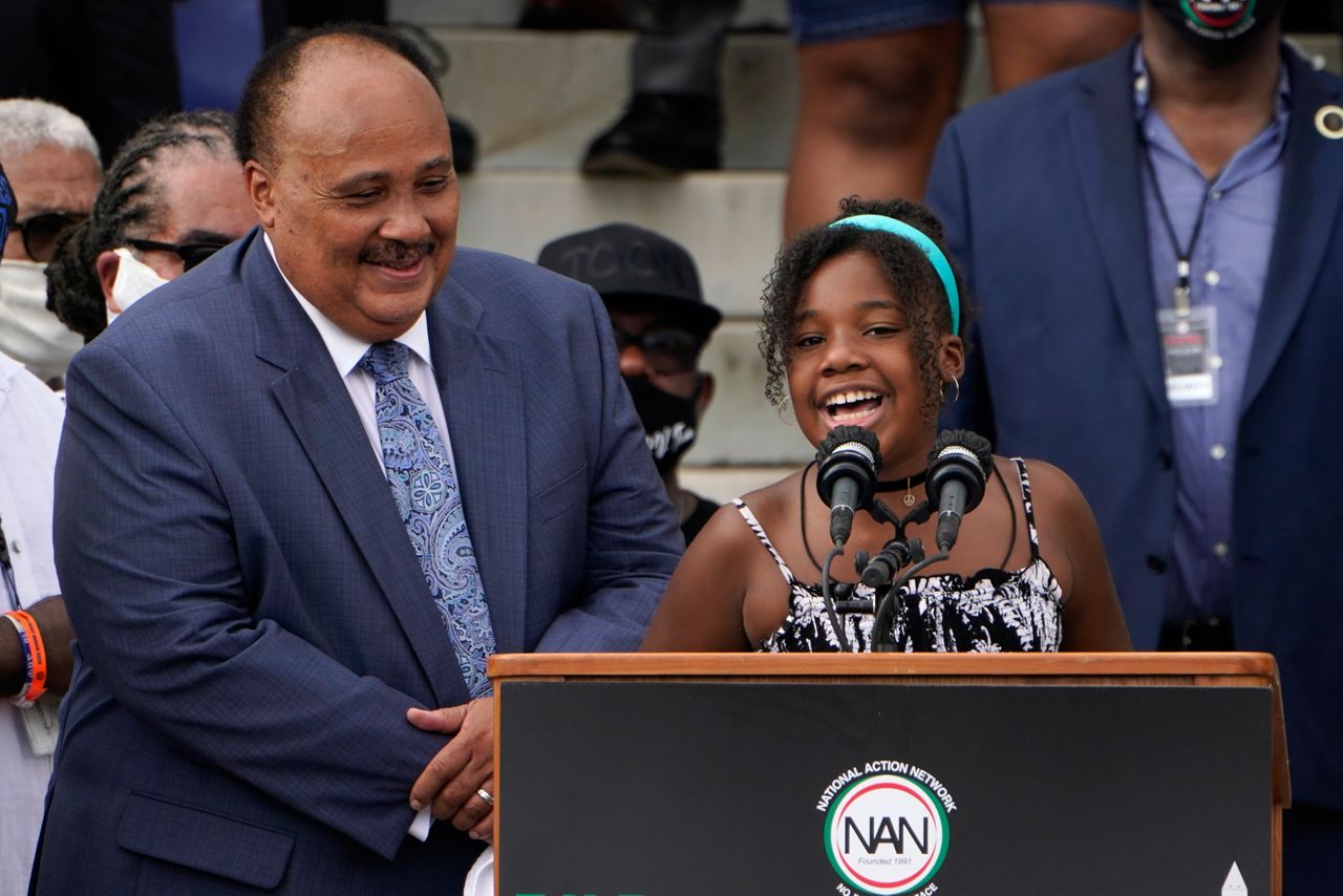 Families Of George Floyd, Breonna Taylor, Jacob Blake & More Speak At March On Washington Alongside King Family