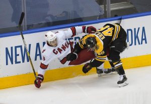 Krejci, Bergeron help Bruins eliminate Hurricanes – Reuters