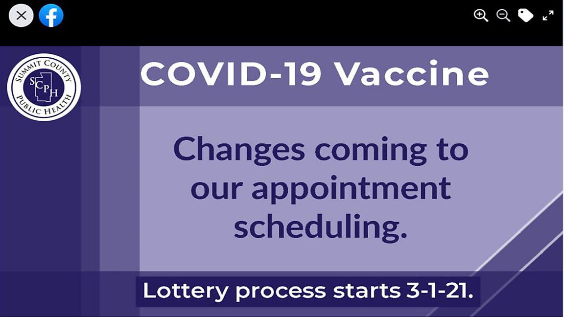Got Luck? Summit County Public Health to Rollout COVID-19 Vaccine Lottery
