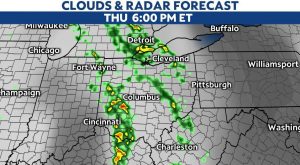 Wednesday Remains Warm, Storms Thursday