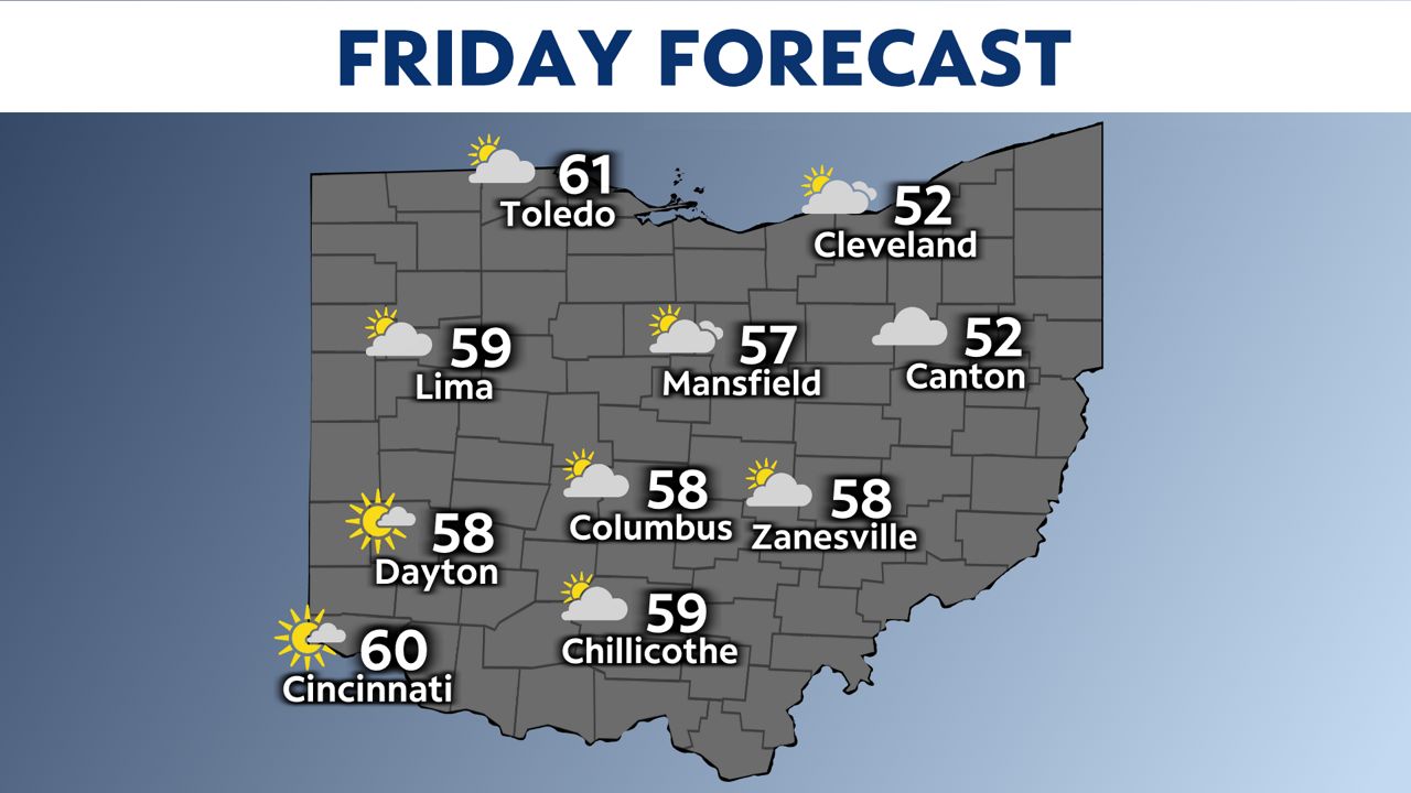 Another chilly night ahead with more sunshine Friday