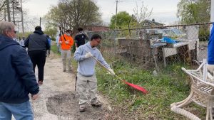 Liberty High School students work to fight the blight