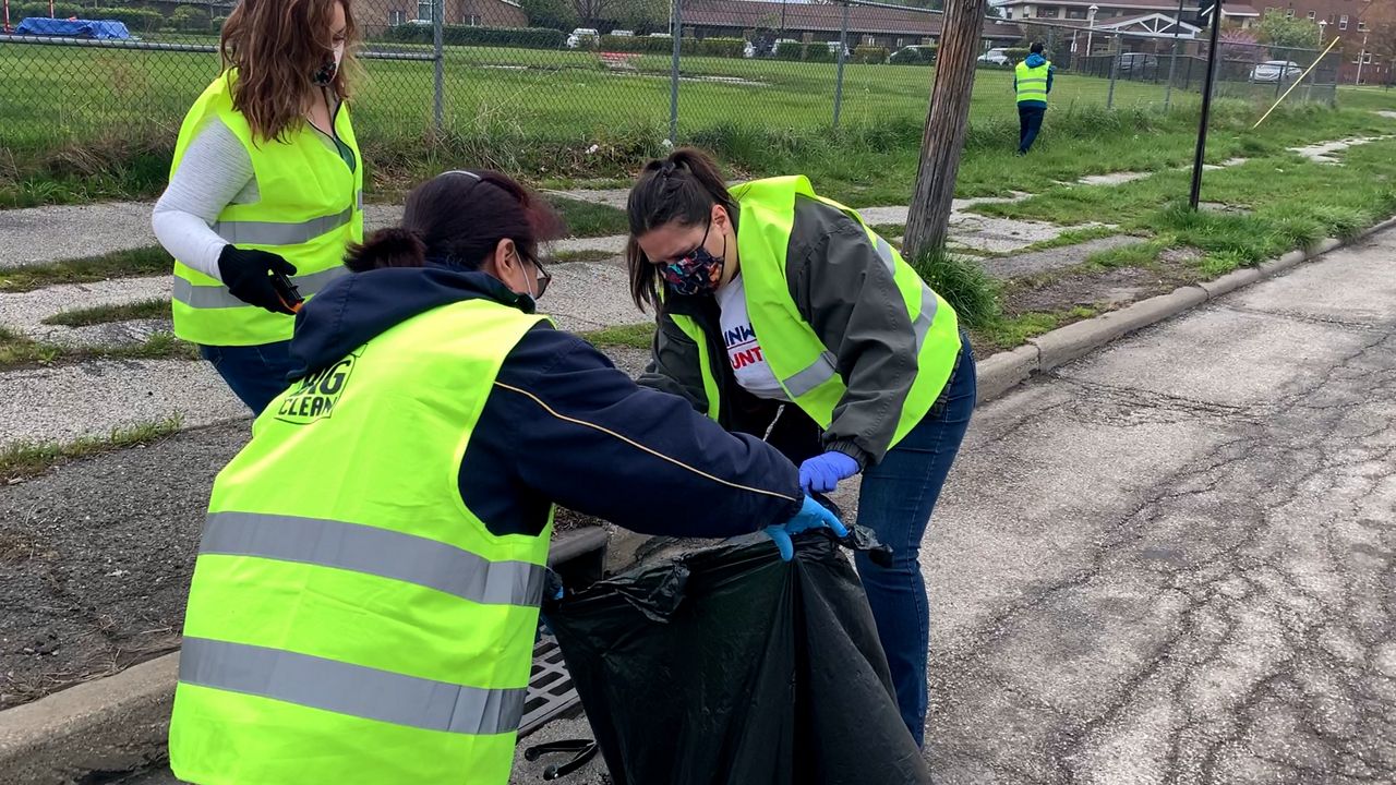 No one wants to see trash in their community: Neighborhoods host friendly Earth Day cleanup competition
