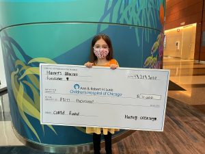 A heart of gold: 8-year-old shows what girl power is all about by raising $50,000 to help local hospital