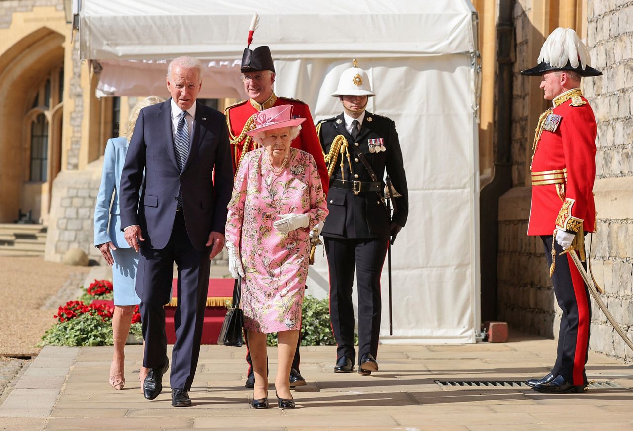 President Biden becomes 13th U.S. president to meet Queen Elizabeth II