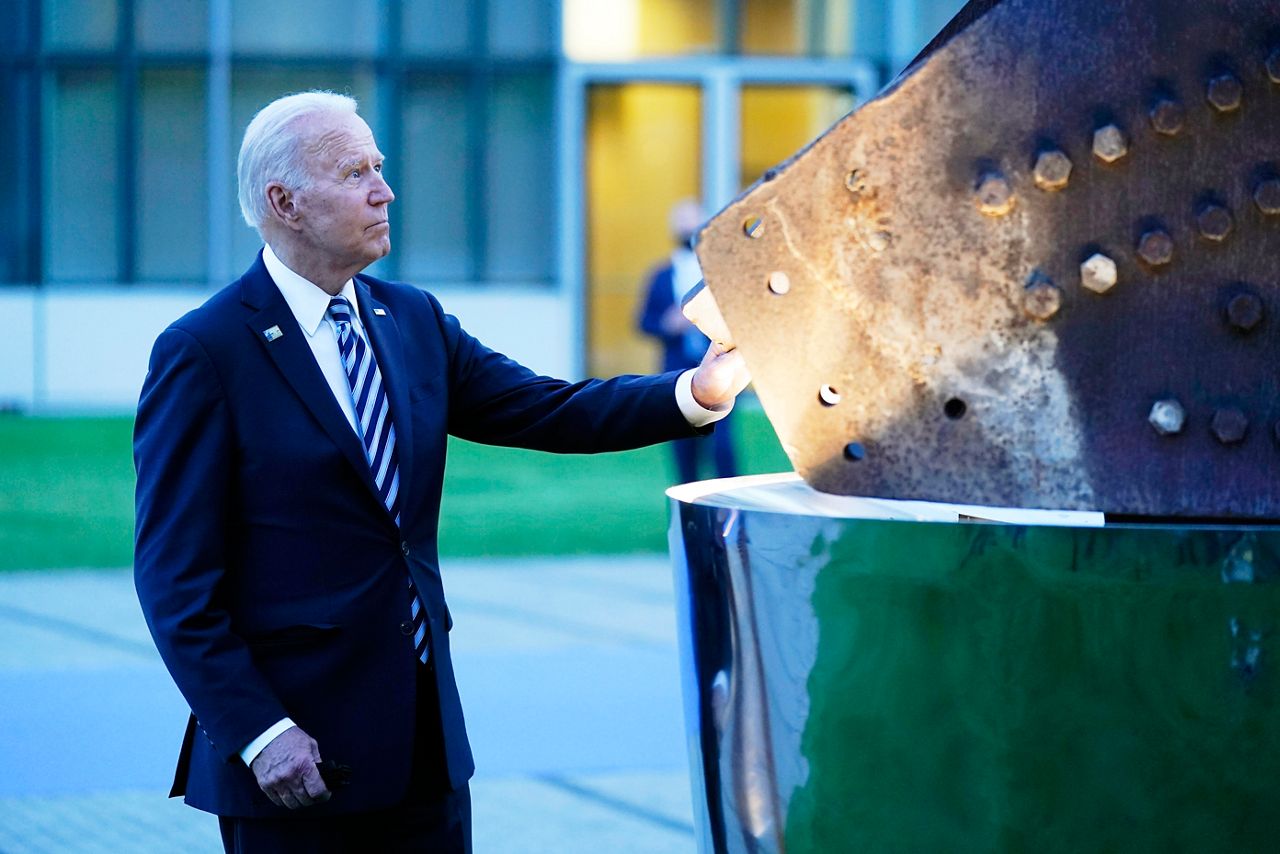 Biden pledges U.S. commitment to alliance: ‘NATO stands together’