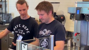 One Line Coffee returns to Capitol Square post pandemic