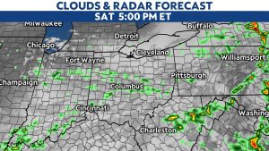 Rain may impact your weekend outdoor plans