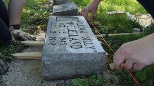Gals in the Graveyard work to restore headstones, conserve history