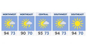 Dangerous heat possible today and tomorrow