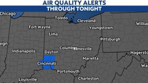 Air quality alert issued for parts of Ohio