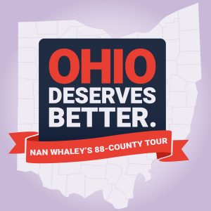 Nan Whaley announces 88-county Ohio Deserves Better tour