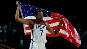 Captain America Kevin Durant leads U.S. to 4th straight gold medal