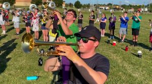 High school marching bands eager for fall sports season, competition