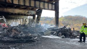 Response to fiery 2020 Brent Spence Bridge crash earns national award
