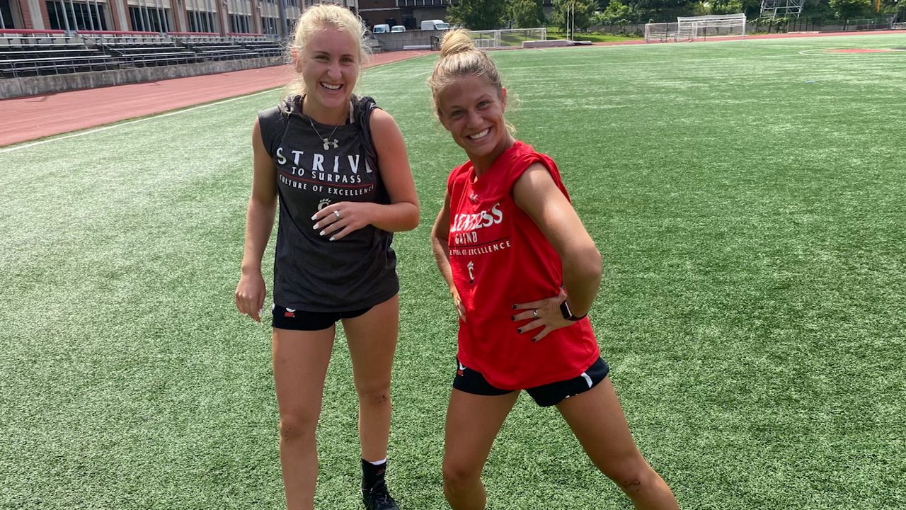 Soccer player honors friend, teammate by wearing her number