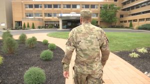 National Guard troops helps relieve medical staff at packed Northern Kentucky hospitals