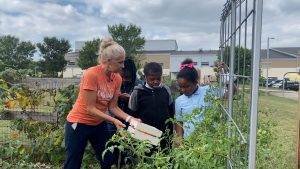 How a school garden and a new farmers market hope to transform a neighborhood