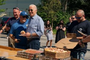 Biden celebrates Labor Day with union workers in Delaware