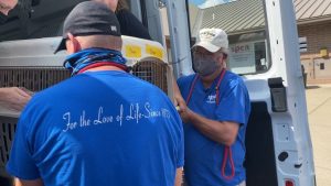 Man collects school supplies for Haitian children