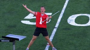 OSU marching band performs 9/11 tribute in home opener at Ohio Stadium