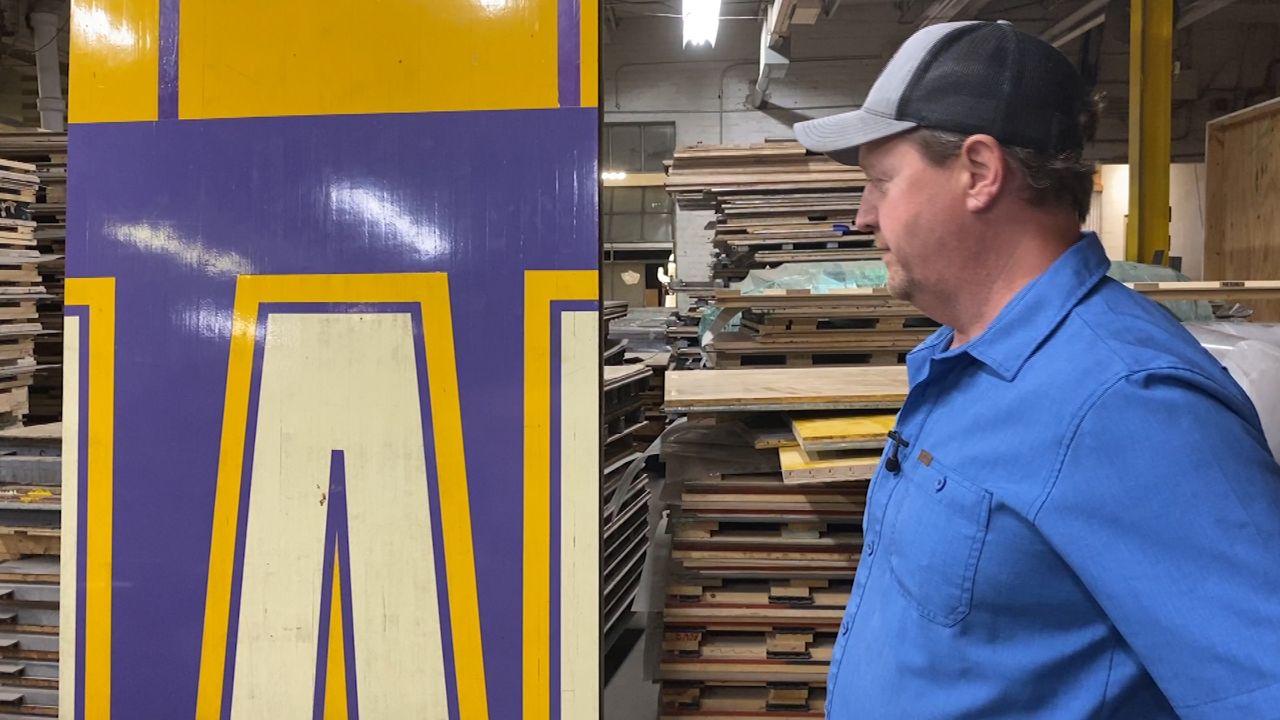 Company creates memorabilia out of basketball courts