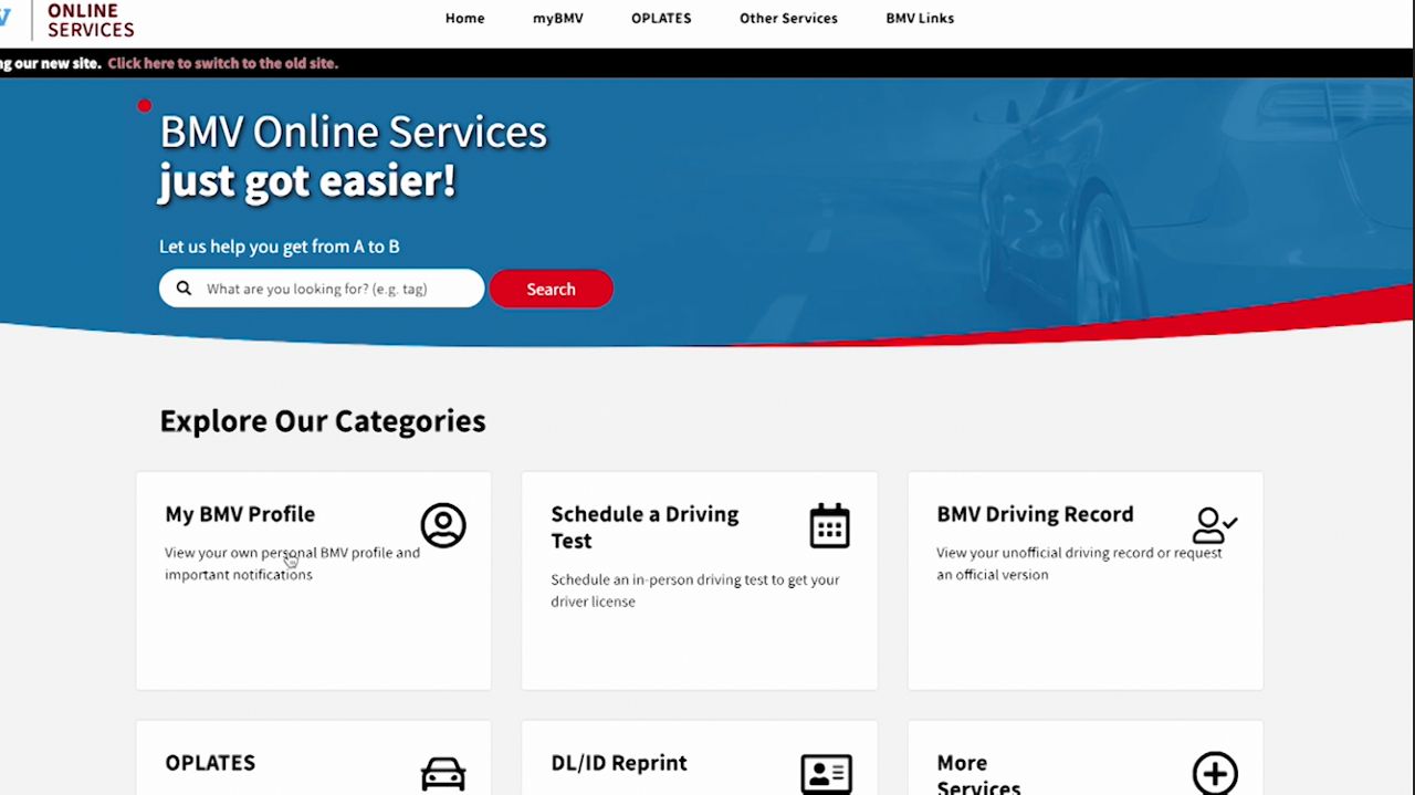 BMV offers online option to reprint drivers license