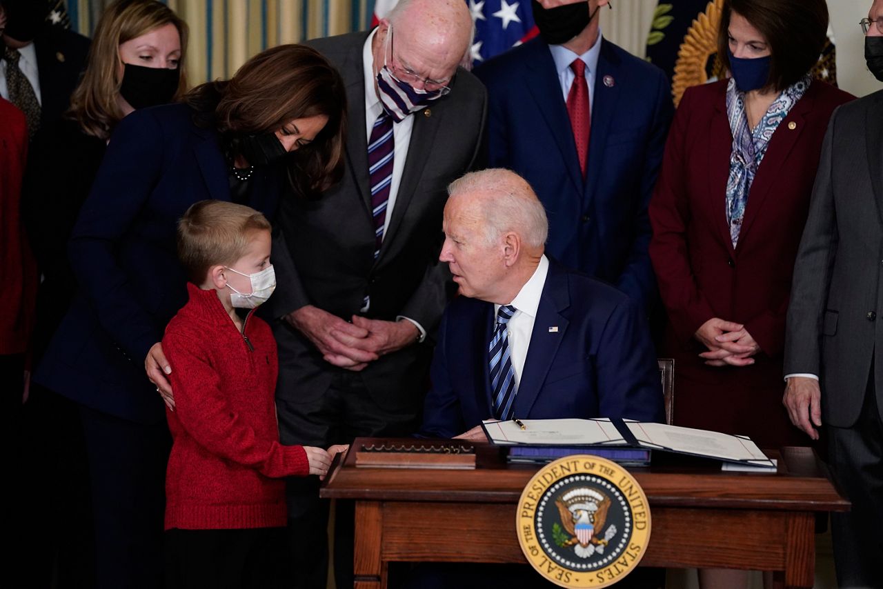 Biden signs three bills benefitting police, first responders: In valor, there is hope