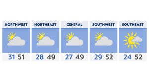 Read more about the article Quiet weather for a busy travel day in Ohio