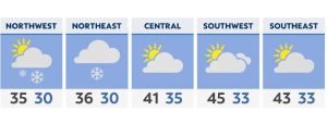 Read more about the article Cold, with returning snow