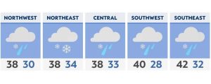 Read more about the article Snow falling across Ohio Sunday