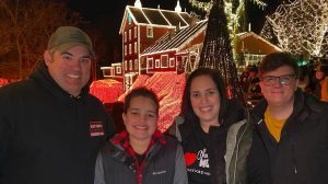 Creating Christmas magic: Young boy celebrates special night at Clifton Mill