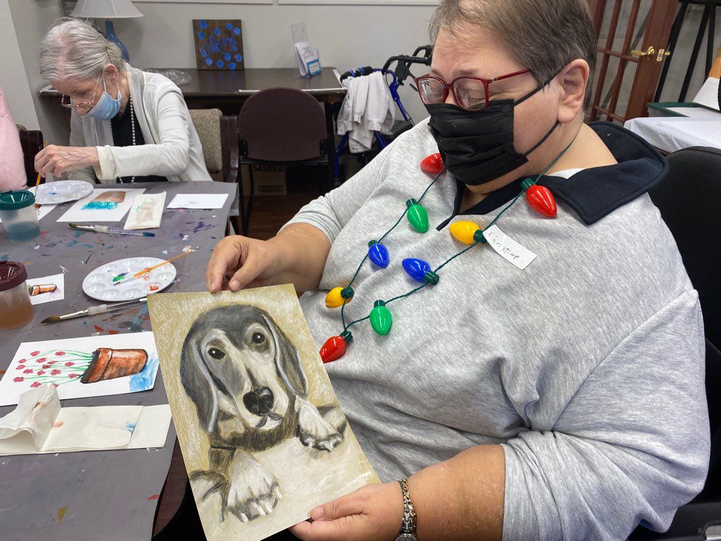 It’s changed my life: Ohio man finds passion through art therapy