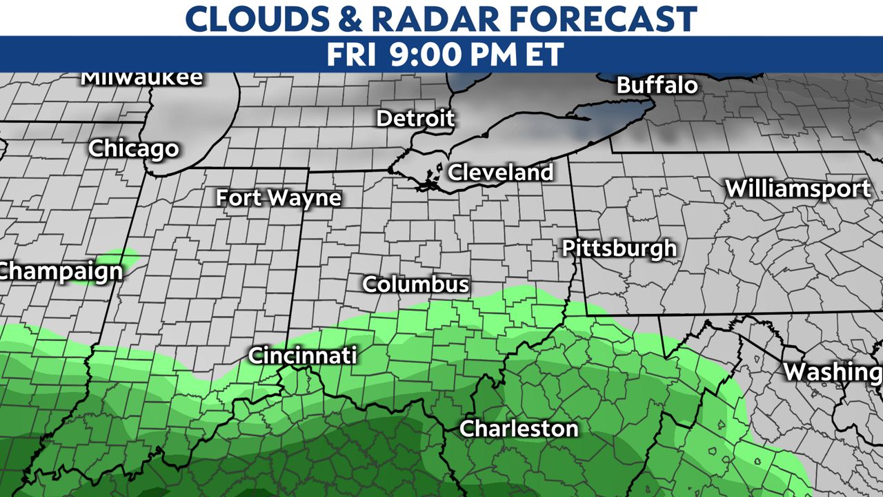 Soggy start to the weekend