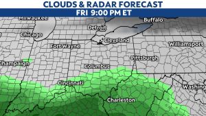 Read more about the article Rain, wind and records possible today