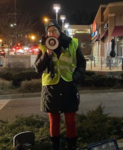 Read more about the article Locals gathered at Jan. 6 vigil in Akron worried about voting rights, fascism