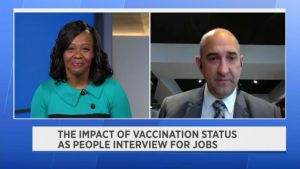 Read more about the article Could your vaccination status impact your ability to land job interviews?