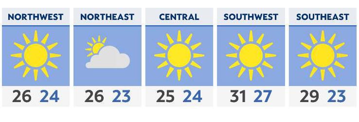 Frigid temperatures early Tuesday