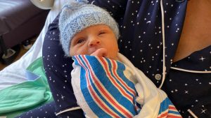 Baby born at 2:22 p.m. on 2/22/22 in Cincinnati