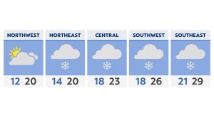 Dangerous travel possible early Friday with more snow showers