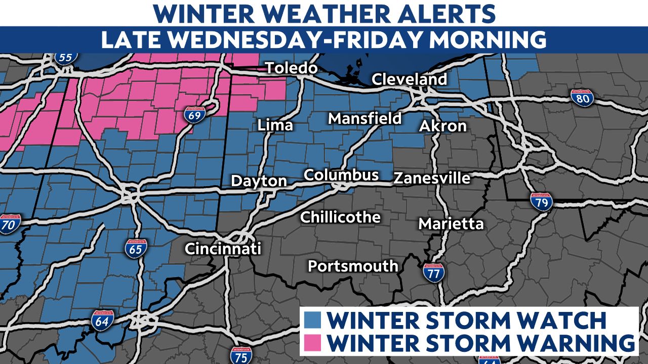 Dangerous winter storm threatens the region starting Wednesday