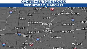 NWS confirms 2 tornadoes from Wednesdays storms