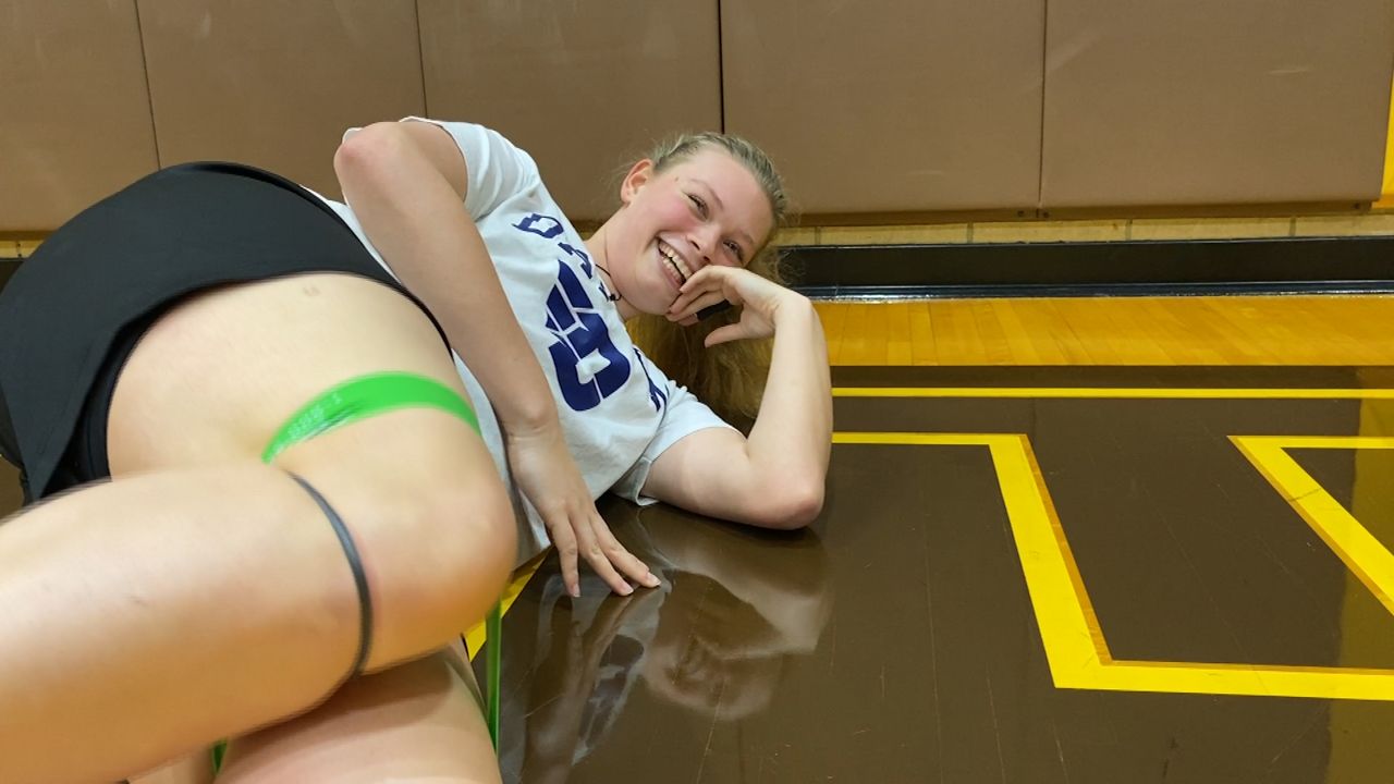 Freshman Maddie Moody helps to brighten Knights day with desire for state title