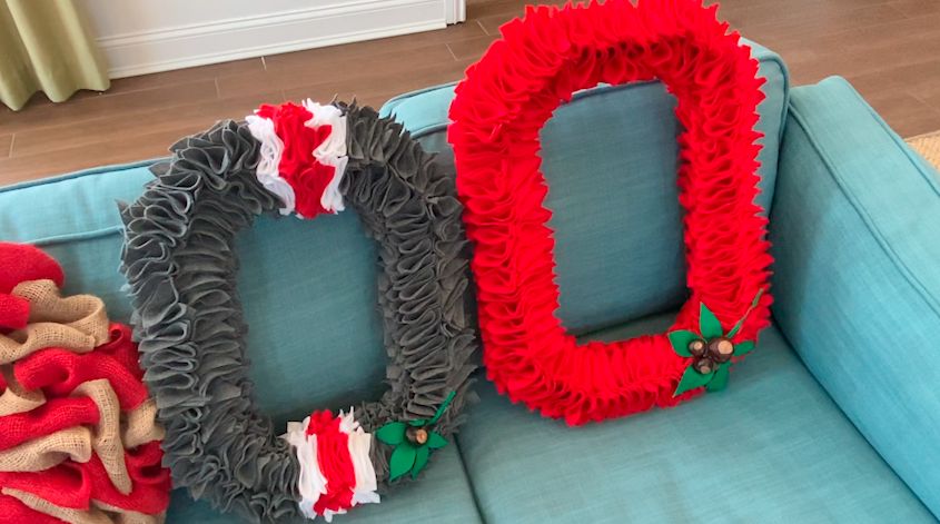 Westerville native turns wreath-making passion into a business