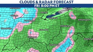 Another chilly start to the weekend